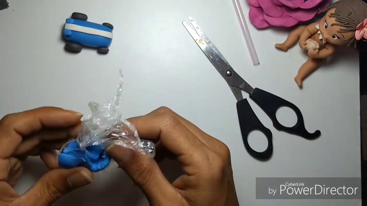 carrinho de Biscuit fácil sem molde ( para iniciantes )