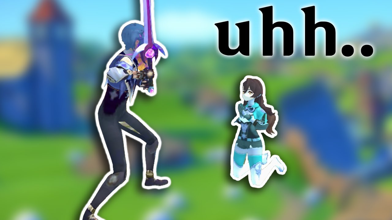 Я играл в странные пародии на Genshin, так что вам не придется