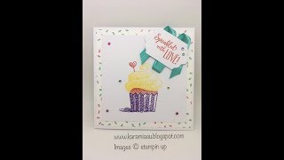 Sale-a-Bration Sunday - Stamping Up With Karamia - Hello Cupcake