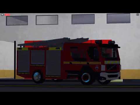 ROBLOX UK FIRE TRUCK RESPONDING - YouTube