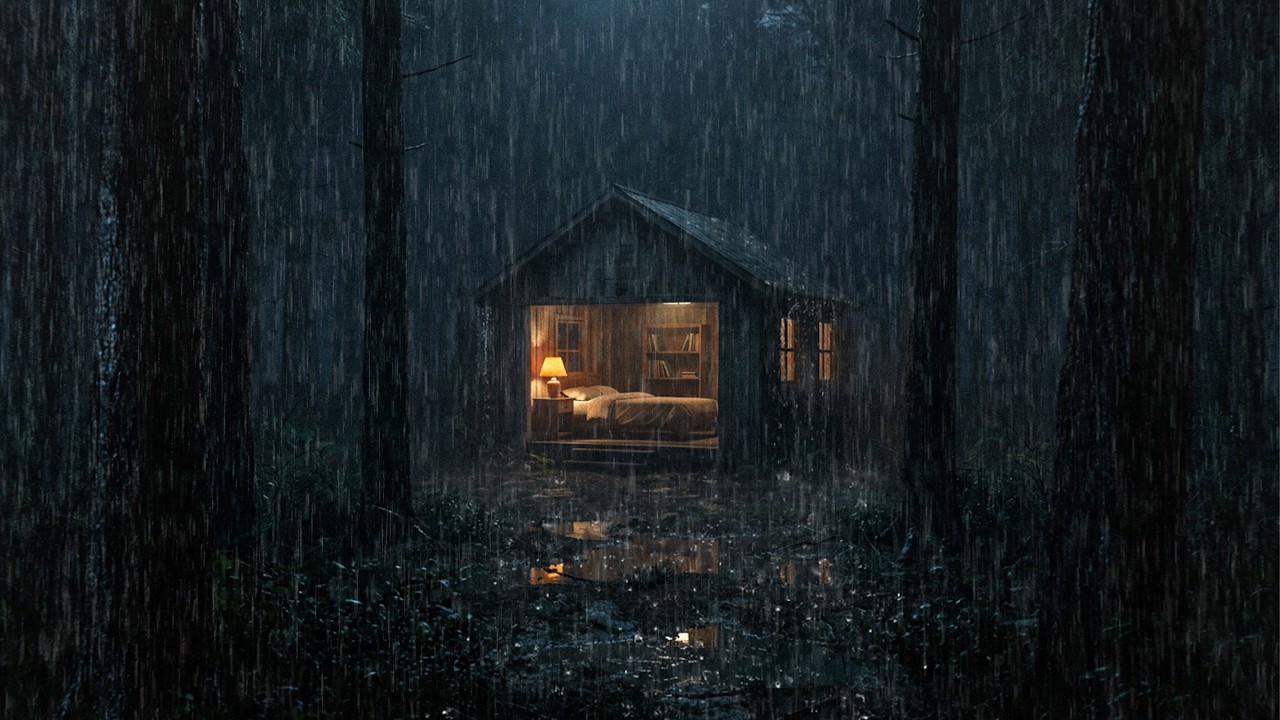 🌧️ Rain Sounds for Sleeping – Heavy Rain White Noise for Deep Sleep