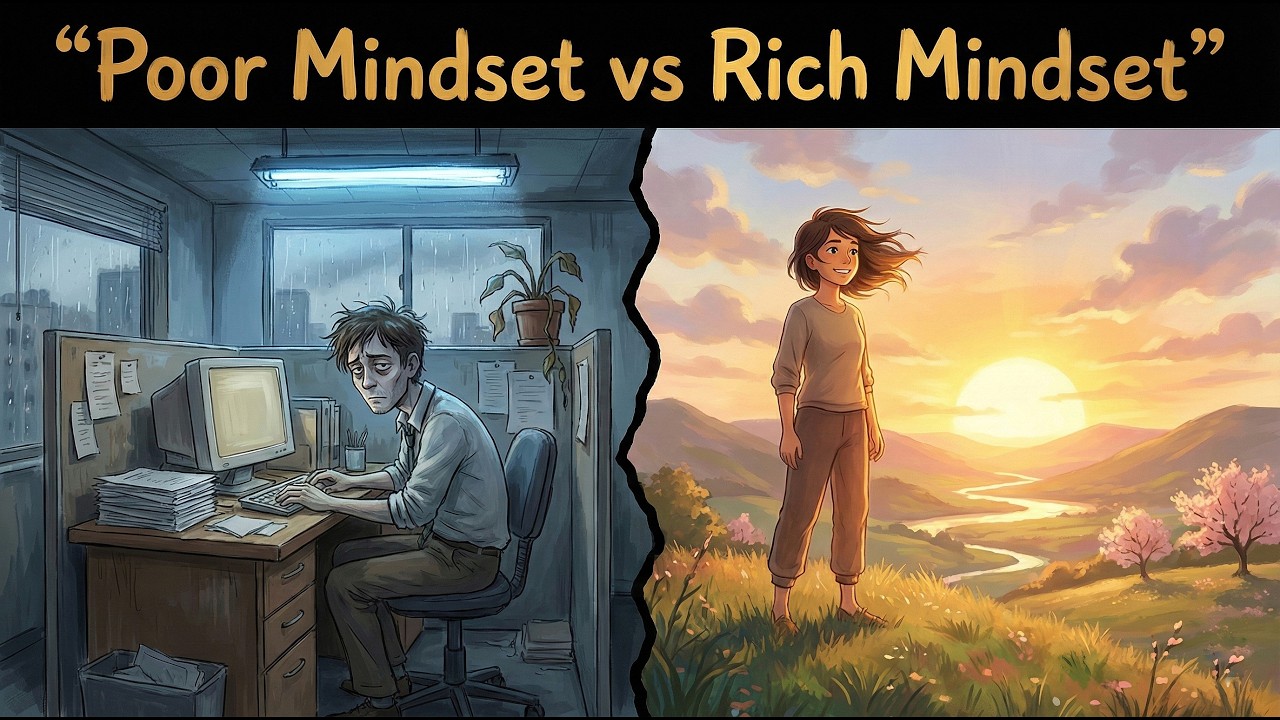 “Think Like Rich: Build Assets, Not Just Income” 🔥 #englishlearning #motivation
