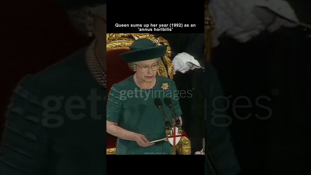 Queen Elizabeth’s Worst Year Ever #royalfamily