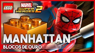 LEGO Marvel Super Heroes 2 | BLOCOS DOURADOS: MANHATTAN | ENIGMAS | Mundo Aberto | Desde o Atari