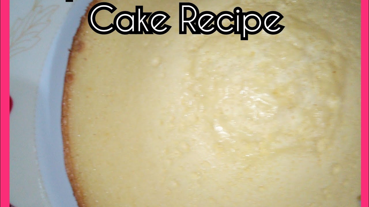 SIMPLE CAKE RECIPE IN PRESSURE COOKER BY COOKING WITH MP YouTube