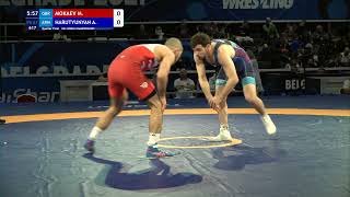 14 Fs - 61 Kg M. Mokaev Gbr V. A. Harutyunyan Arm