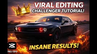 Dodge Challenger Viral Edit Tutorial (Step-by-Step in CapCut)