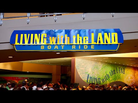 EPCOT Living with the Land 2024 4K Ride POV w/ Flower & Garden Overlay 