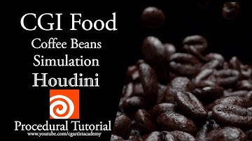 Houdini Coffee Bean Simulation Tutorial (Project files Included)