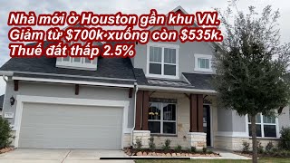 Mua nhà ở Mỹ - Nhà ở Houston, Texas khu tốt, giá giảm 20%. Thuế đất dưới 2.5%. Nhanh tay kẻo hết.