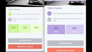Sport App for iOS and Android screenshot 2