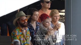 Hayley Williams and Taylor York (Paramore) | Funny &amp; Cute Moments Part 2