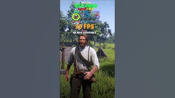 Red Dead Redemption 2 4K Max Graphics FPS - RTX 4060