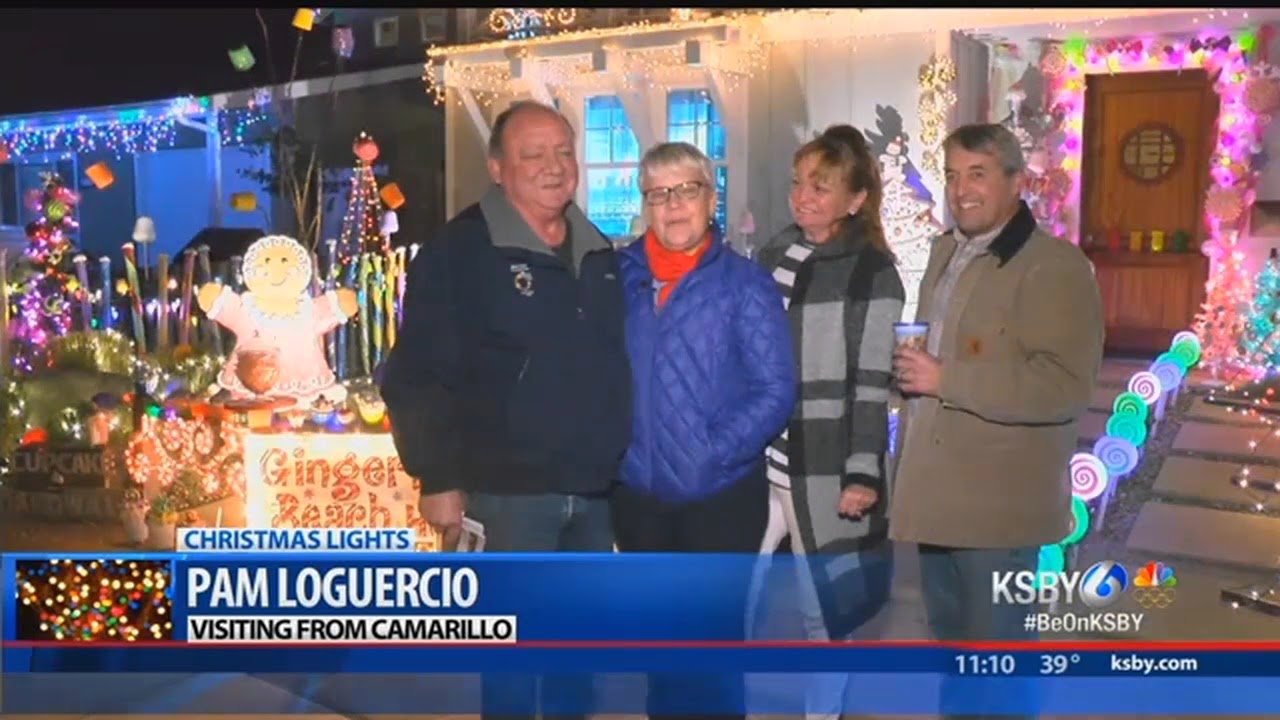 Checking out Christmas lights on the Central Coast YouTube