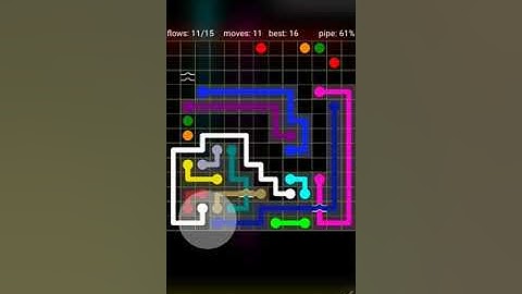 How To Solve Flow Free Bridges 13x13 Mania Pack Level 60 Board Walk Through Solution Walkthrough