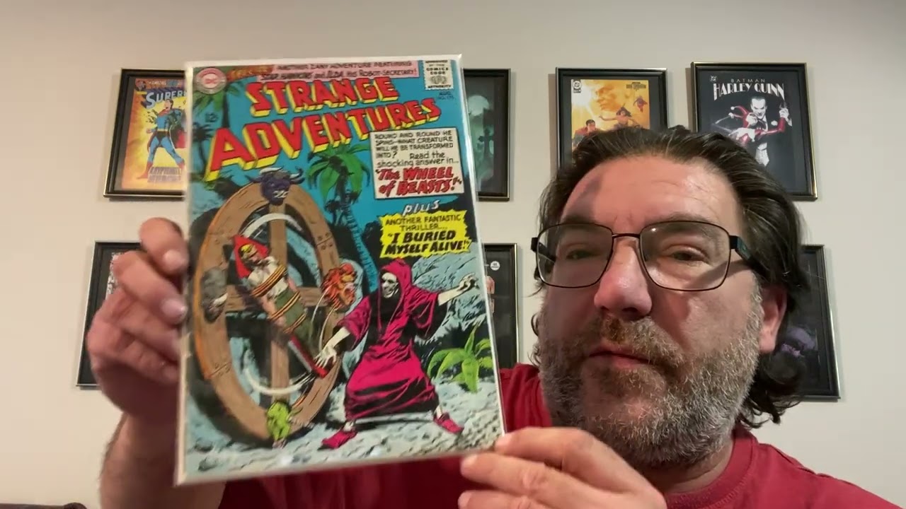 Strange Adventures DC Silver age Sci-Fi series Cool covers and Stories