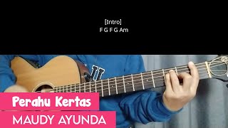 (Chord Mudah) Perahu Kertas - Maudy Ayunda | Chord Gitar Pemula