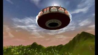UFO landing in RCT3