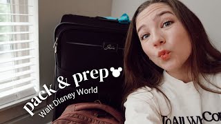 Pack & Prep with Me for Walt Disney World ✨| April 2024