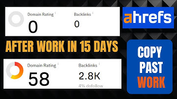 Increase Ahrefs Domain Rating 55+ in 2023 Just 15 Days By Copy Past Work | No Redirect Links