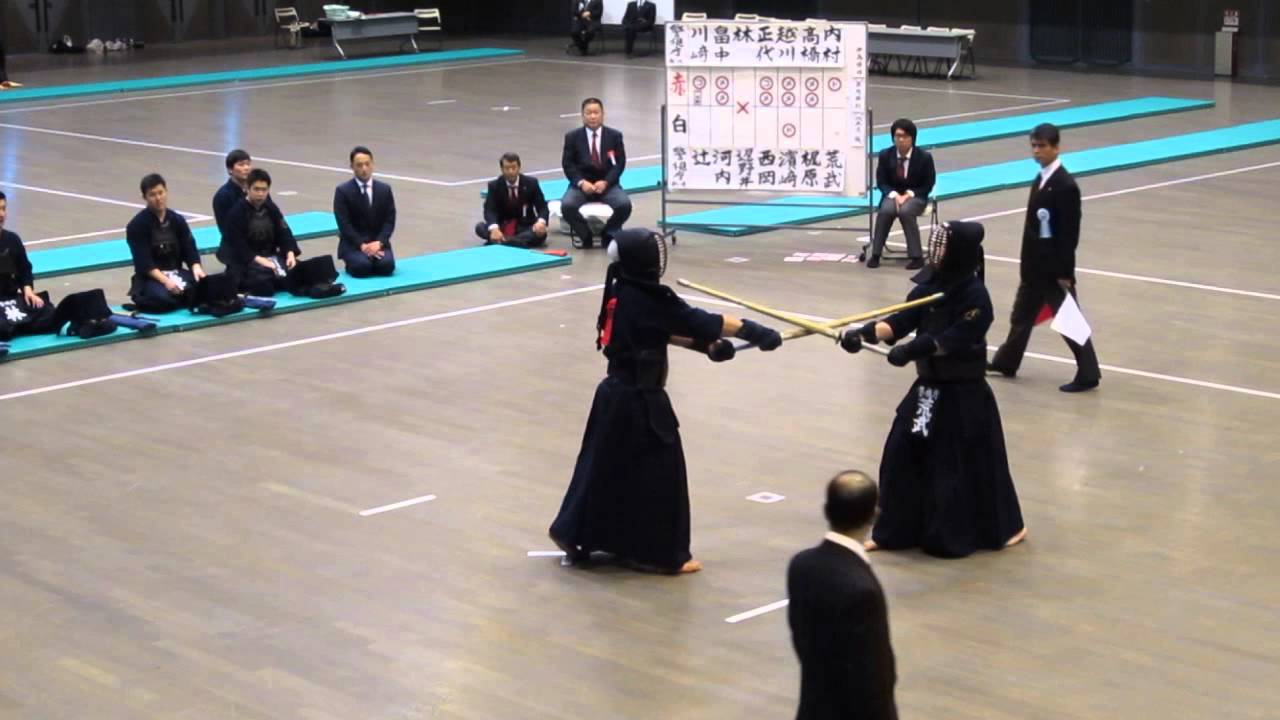 H26東京剣道大会 決勝 警視庁A対警視庁B 大将 - YouTube