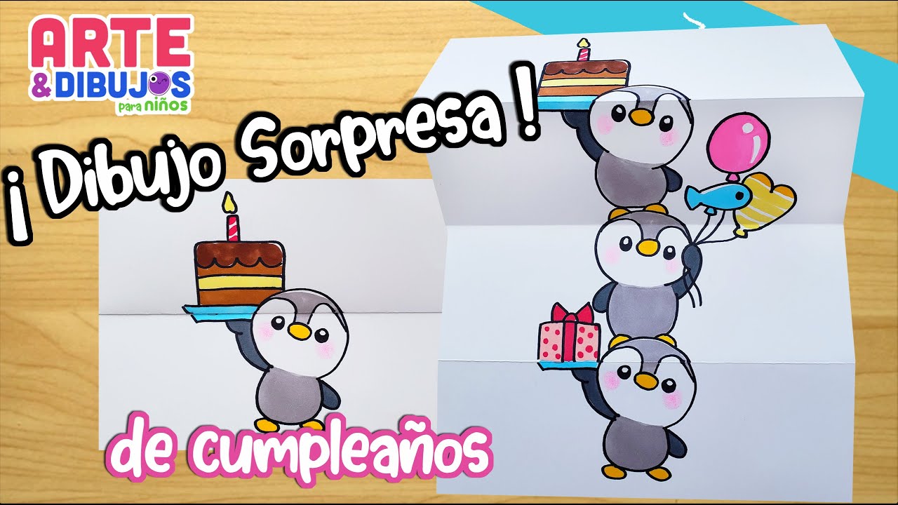 Como dibujar para un CUMPLEAÑOS | DIBUJO SORPESA - thptnganamst.edu.vn