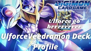 Digimon Card Game - Undefeated UlforceVeedramon Deck Profile - Wombo Combos