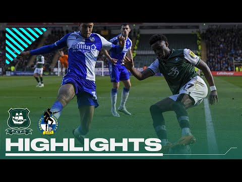 Plymouth Bristol Rovers Goals And Highlights