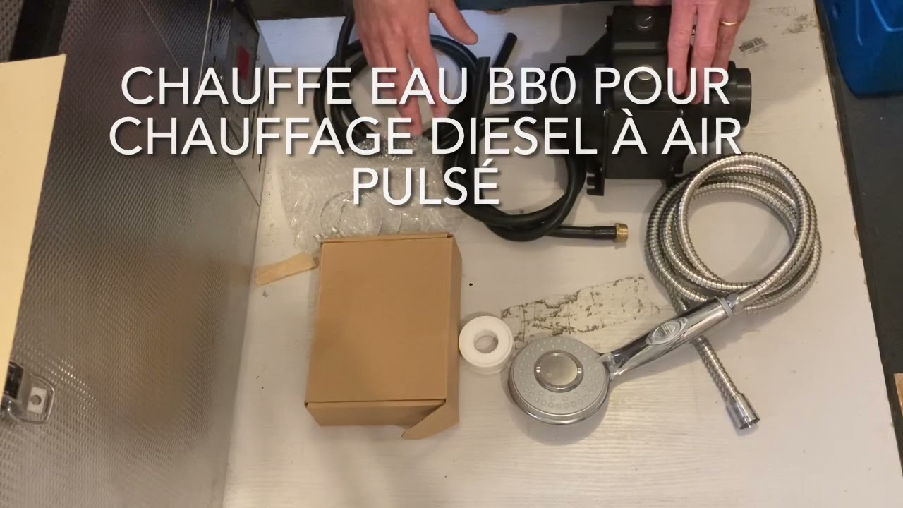 Système de chauffe eau pour chauffage diesel à air pulsé 