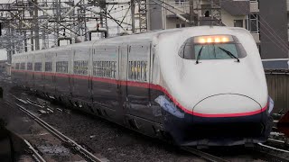 E2系J71編成　回送新潟駅発
