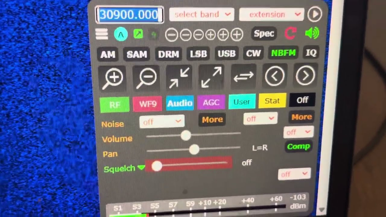 30.900 MHz FM Paging 1252 UTC 04 June 2025 VHF Low Band DX G8JNJ Wessex SDR