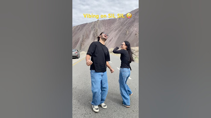 Aujourd'hui c'était amusant 🤩 nous avons toujours voulu faire ça à Leh... c'était sur notre bucke...
