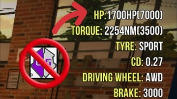 How to make a 1700hp without GG in CAR PARKING #carparkingmultiplayer