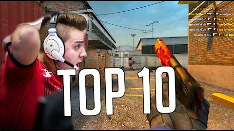 CS:GO - NiKo - Top 10 PRO PLAYS! (Insane deagle, 1 Taps!) ESL MONTAGE!