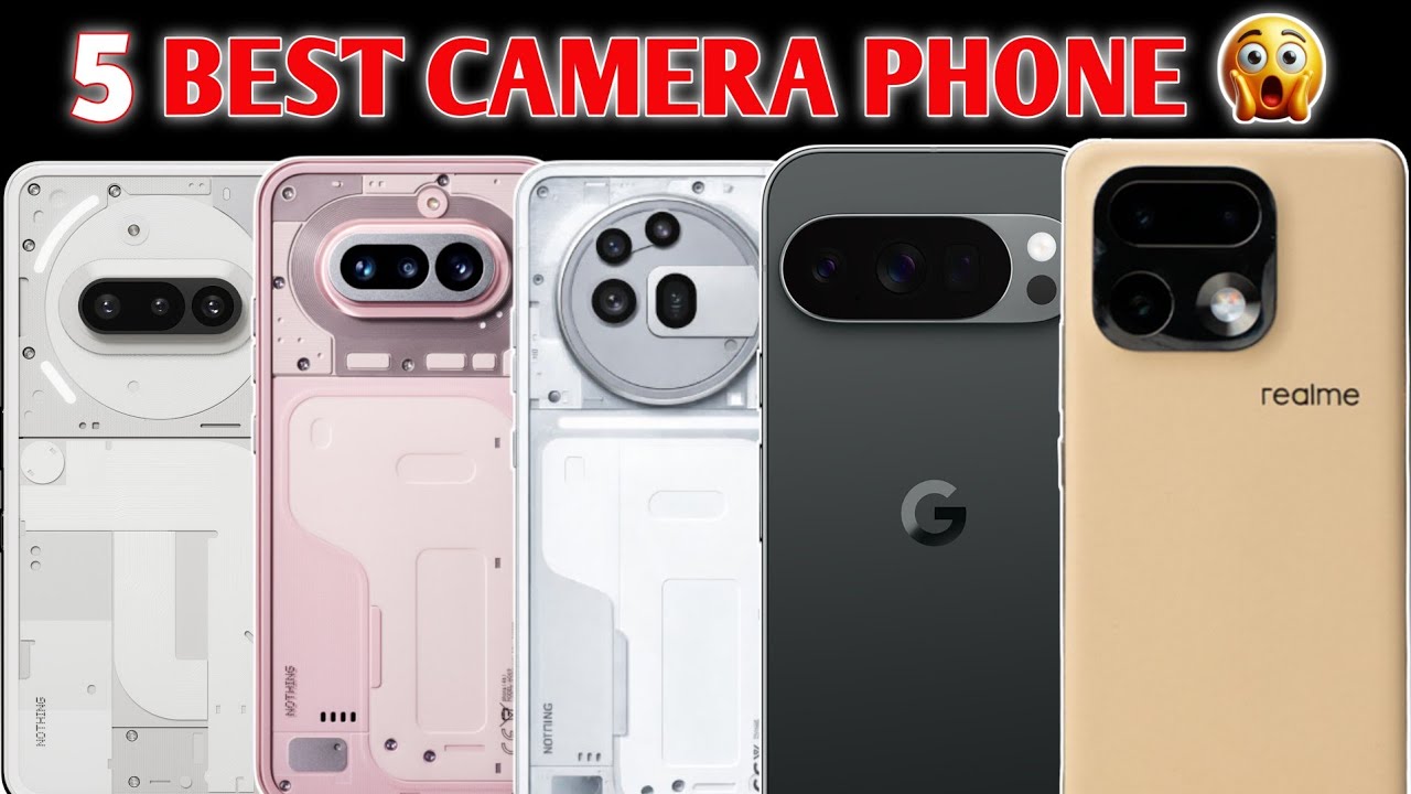 Top 5 Best Camera Smartphones 2026 📸 | DSLR Ko Bhi Fail Karne Wale Phones!