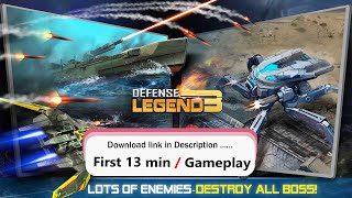 Defense Legend 3: Future War : android / iphone / iPad - First 13 min Gameplay screenshot 5