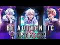 TRIGGER/ BE AUTHENTIC subs. o lyrics espa&ntilde;ol, romaji y kanji.