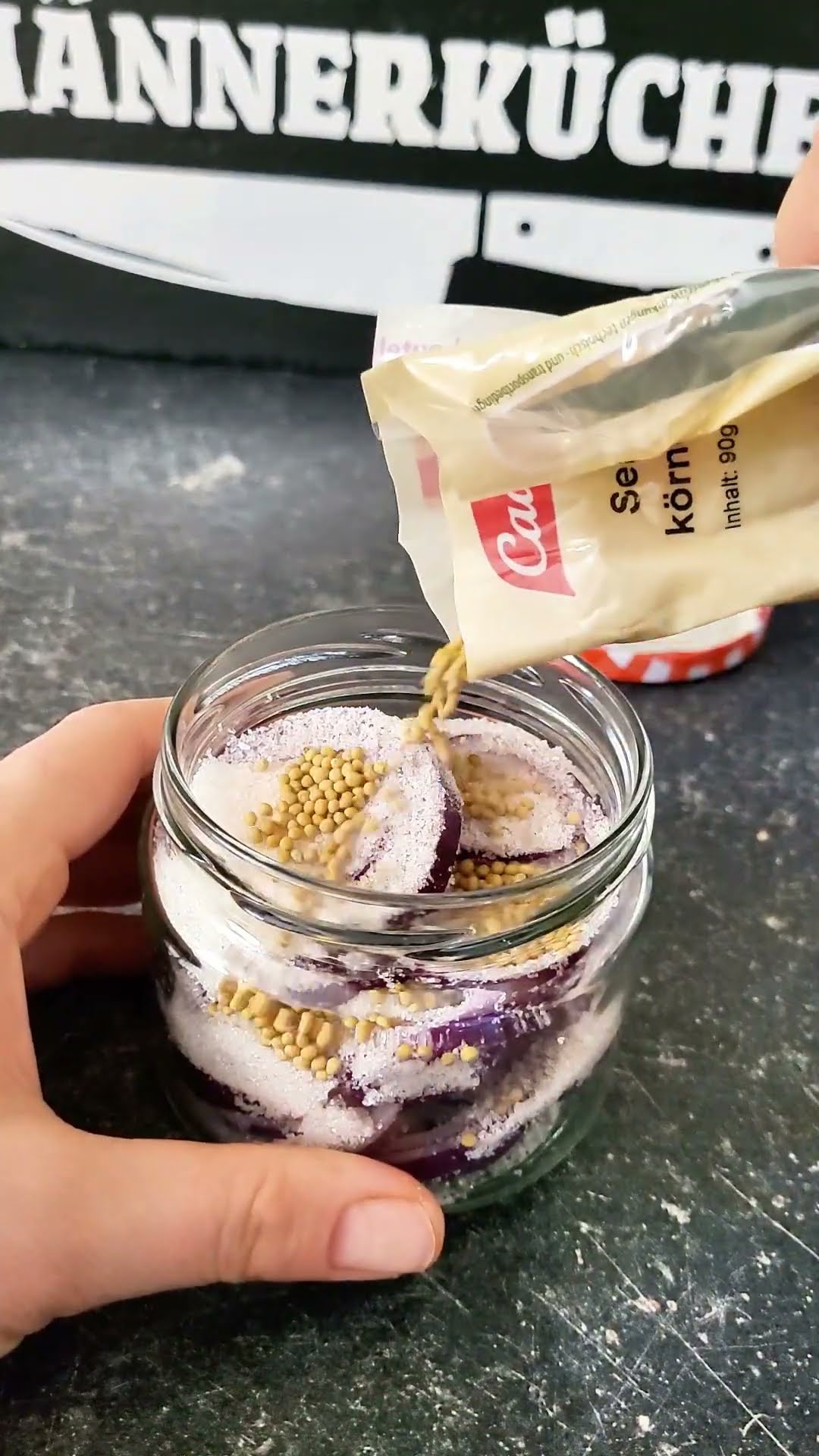 Eingelegte rote Zwiebeln I Schnelles Rezept I Grillbeilage - YouTube