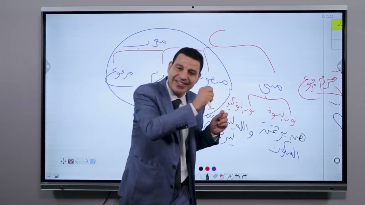 بناء الفعل المضارع ونصبه وعلامات النصب   عمرو جاويش