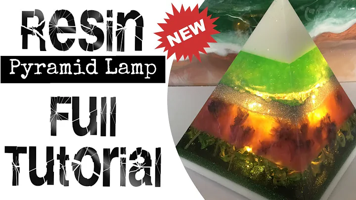 Make a Resin Pyramid Lamp. Full Tutorial