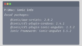 Ionic 3.5.2 & @ionic/app-scripts 2.0.2 Upgrade Guide