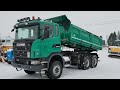 Scania g440 6x6 kiper Miller bordmatik zima