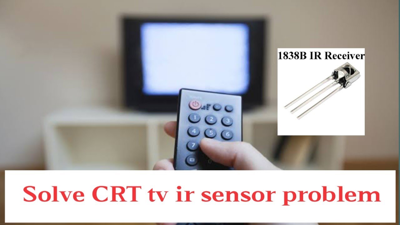 CRT tv Remote Sensor Problem Repair. রিমোট কাজ না করলে কি করবেন? দেখুন ...