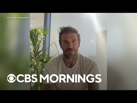 Video: David Beckham ontving het WK van homoseksuelen