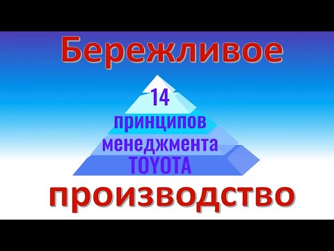 14 принципов менеджмента TOYOTA