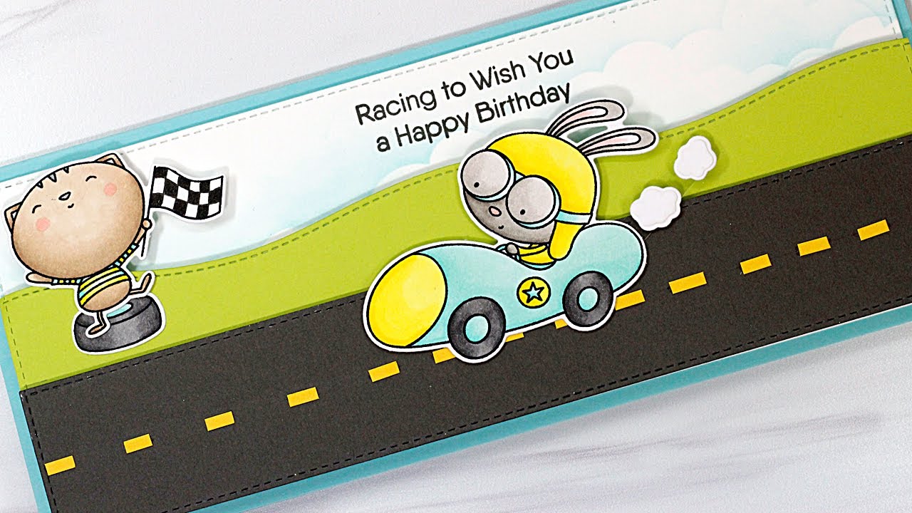 Fast-Track Friends | Creating a Double Slider Loop Card
