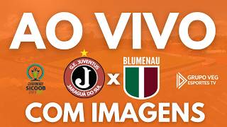 JUVENTUS X BLUMENAU - AO VIVO E COM IMAGENS - 3ª RODADA DO CAMPEONATO CATARINENSE SÉRIE B 2026