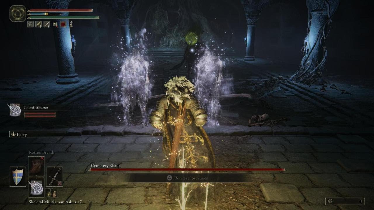 Cemetery Shade Boss Battle ELDEN RING YouTube