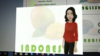 KAMUS 3 BAHASA 3D - TEMA BUAH MANGGA - (BACK FINAL)
