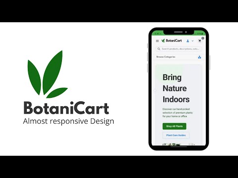 BotaniCart - A Full Stack Plant eCommerce App